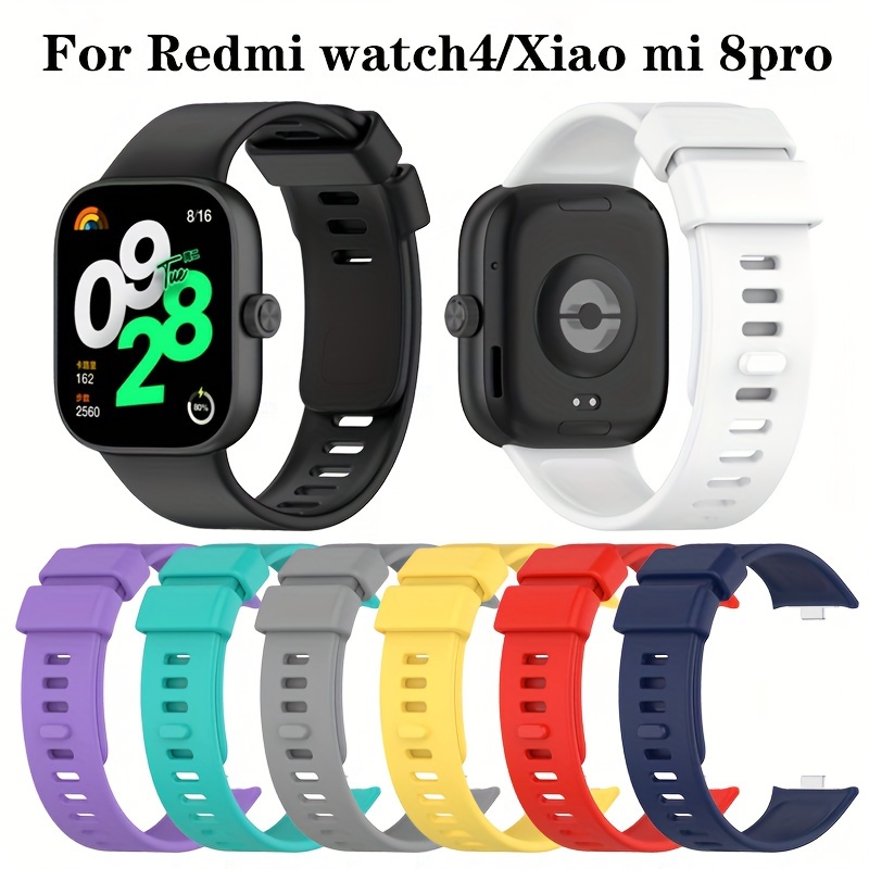 

Silicone Strap For Redmi Watch 4, Sport Smart Watch Bracelet For Xiaomi Pro