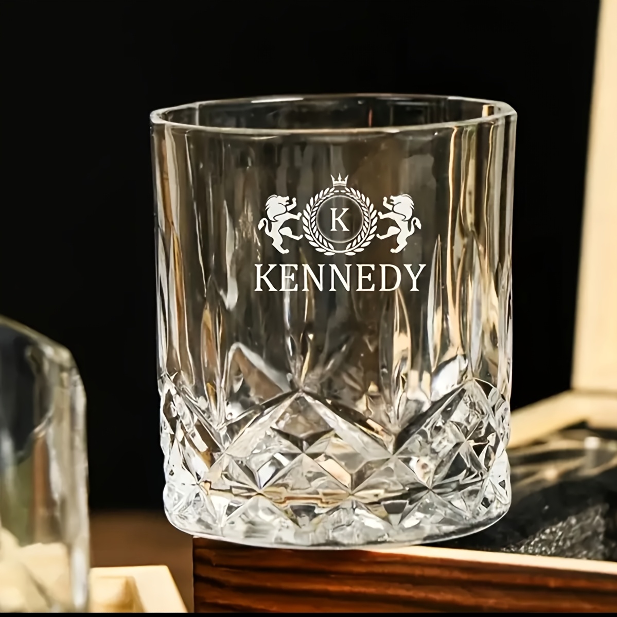 TEMU Individual Glass Cup Customization, Personalized Whiskey Cup Set Customization, Best Man Gift, Best Man Proposal Gift, Boyfriend Gift, Men's
