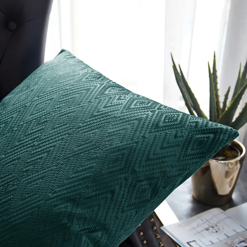 4pcs ikat decorative throw pillow covers set with double sided no insert stylish cushion cover for sofa couch chair living room bedroom decor Product details 9