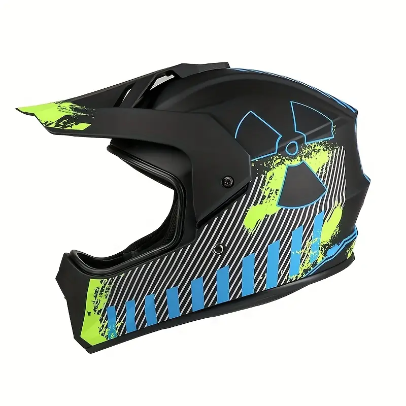 bike helmet qatar Mountain Black Motorcycle Full Face Dual Visor