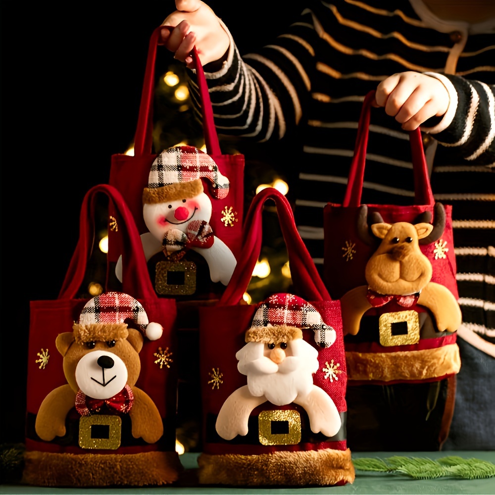 

4 Christmas Doll Gift - , Snowman And For