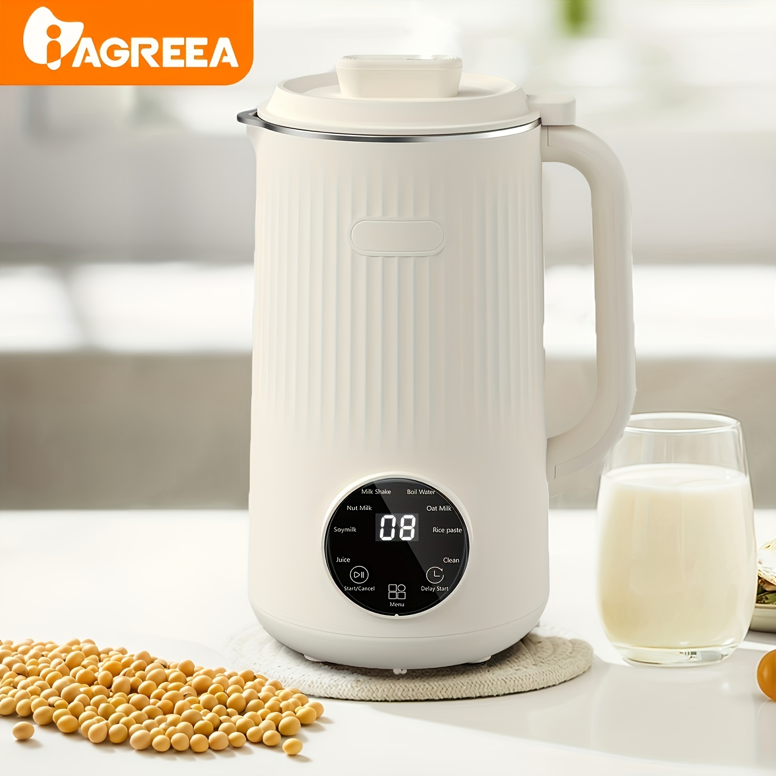 Iagreea Nut Milk Maker Machine Automatic Nut Milk Maker - Temu