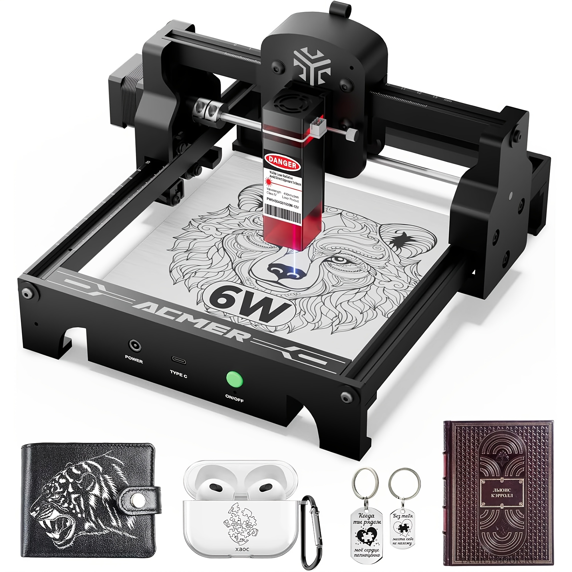 the   s1 6000mw laser printer featuring brand   and graphic engraving capabilities is   tool for   decorations and mothers day gifts