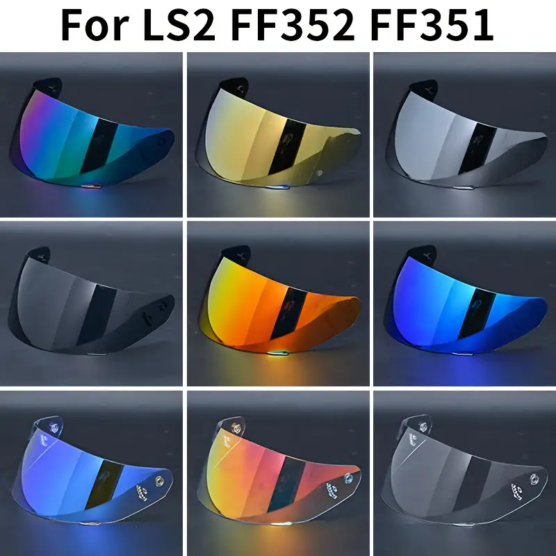 ls2 ff351 helmet visor Diamond, FF352 Rookie, FF369 DELTA Helmet Visor for LS2 FF352