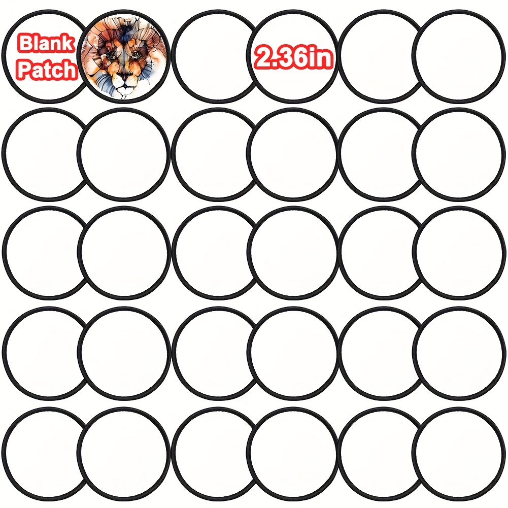 TEMU Sublimation Patches - Iron Patches For Diy Crafts Hats Caps Backpack T-shirt Jeans Uniforms Thanksgiving Christmas Decorations Ornaments