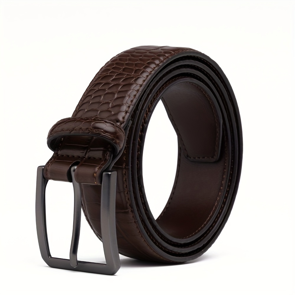 chinese dress ladies Ferla Men's Anthricite Leather Dress Belt Style 1000 Made in Turkey 34"