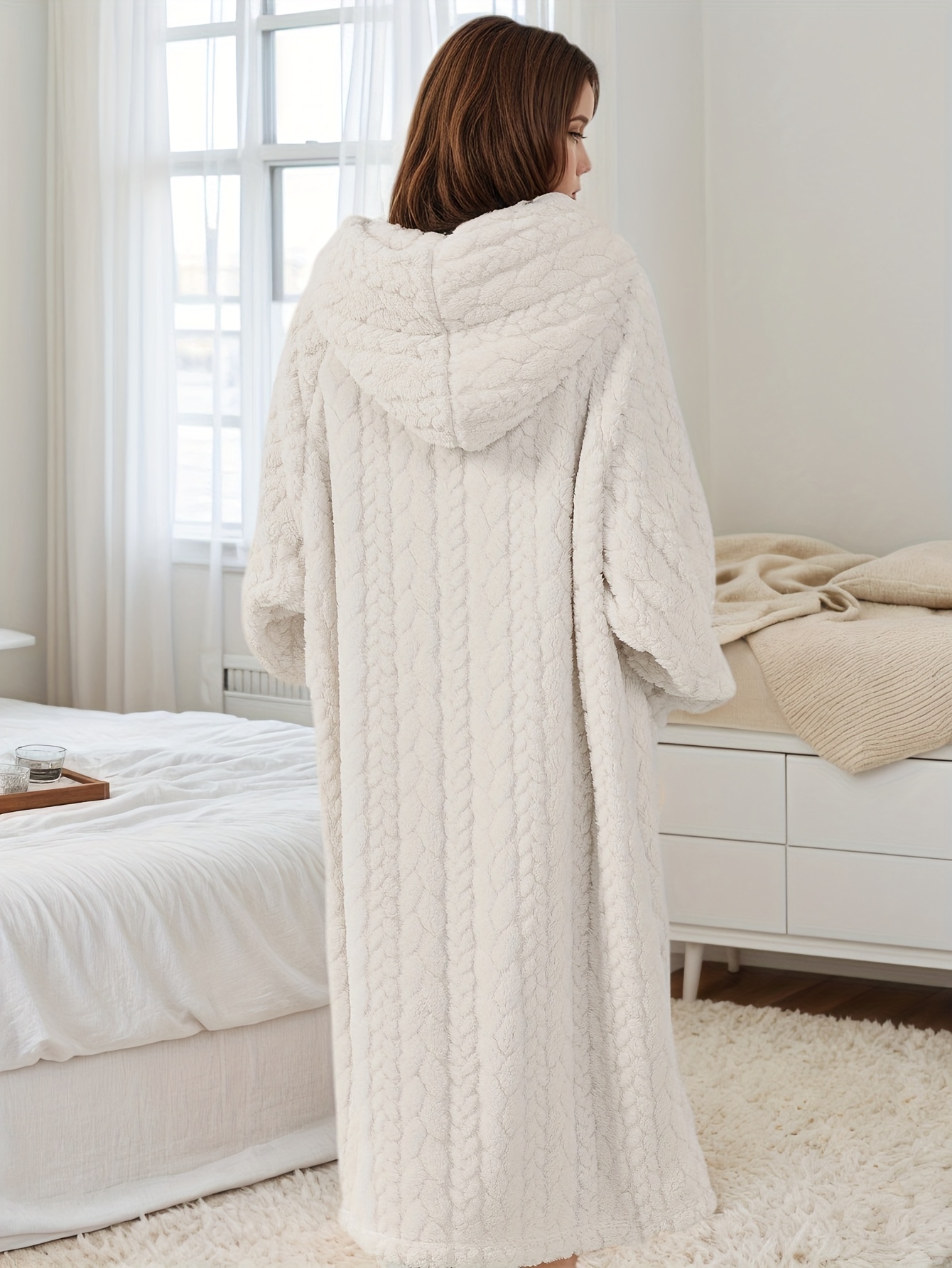 knee length dresses for ladies Vivian Cotton Robe main image 1