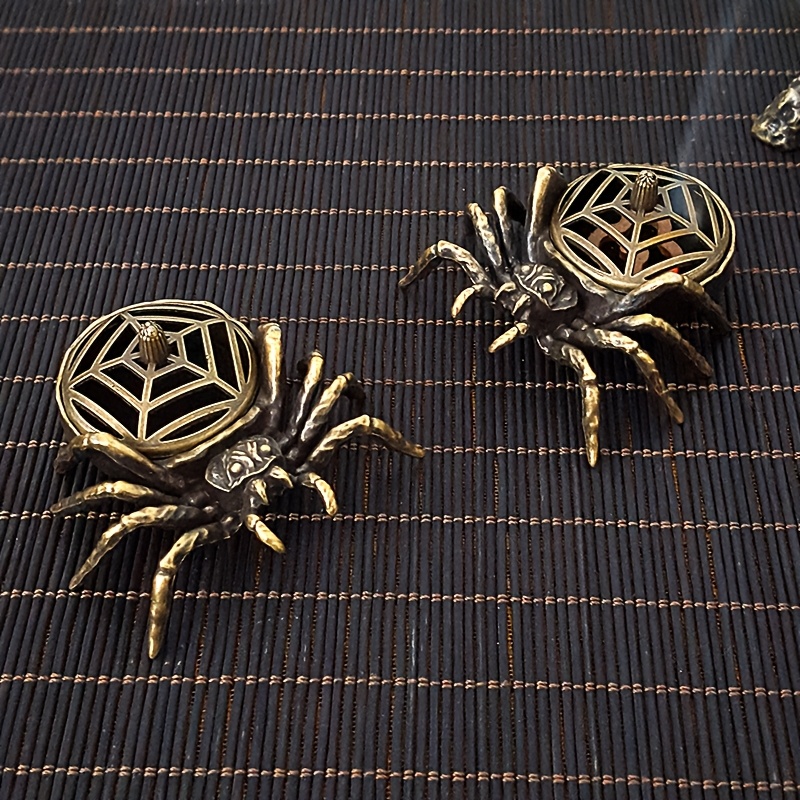 

Creative Metal Spider Hollow-out Design , Unscented, For Yoga Meditation Reading, Home Office Decor, Unique Keepsake Gift, Suitable For Thanksgiving, 's Day, Valentine's Day, Ramadan, Graduation