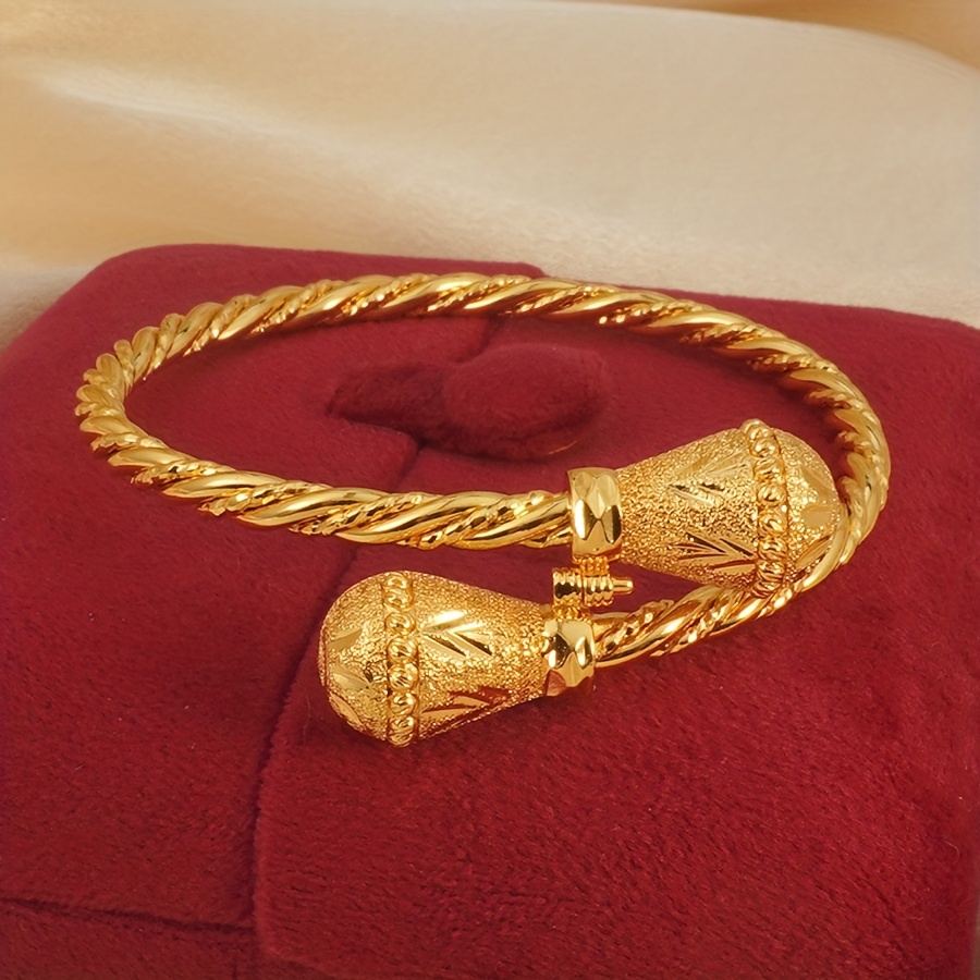 TEMU 1 Women's Elegant Bracelet - Exquisite Opening , Suitable For Brides To Wear At Wedding Parties, Daily And Formal Occasions, Texture , Essential