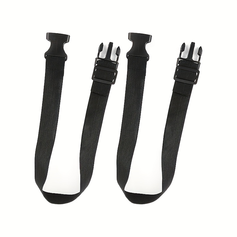 E-shop 2 Verstellbare Gürtelverlängerungsgurte für Bauchtaschen, Gürteltaschen, Gepäck – Hochwertige Nylon-Elastik-Gürtelverlängerung mit