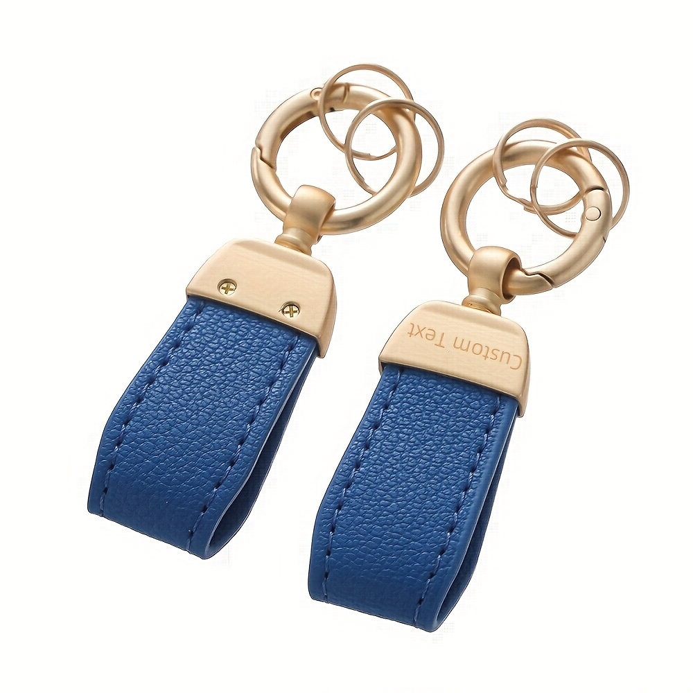 TEMU Customizable Self- Text Short Keychain, Fresh And Simple Cute Minimalist Keyring For Couples, Small And Exquisite Keychain Loop, Bag Charm Mini