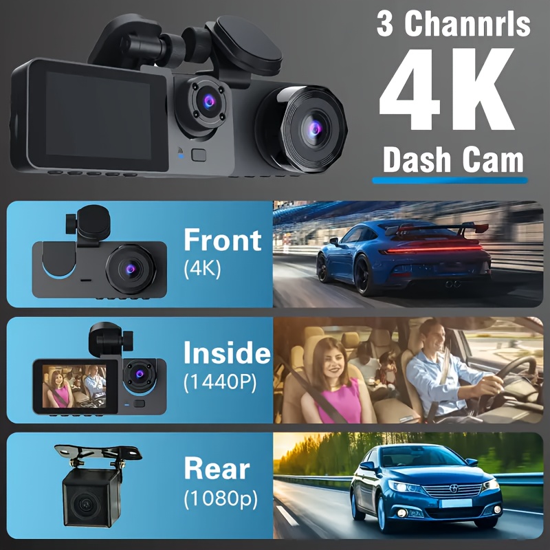 Channel Dash Camera Channel Dash Cam Front And Rear Inside