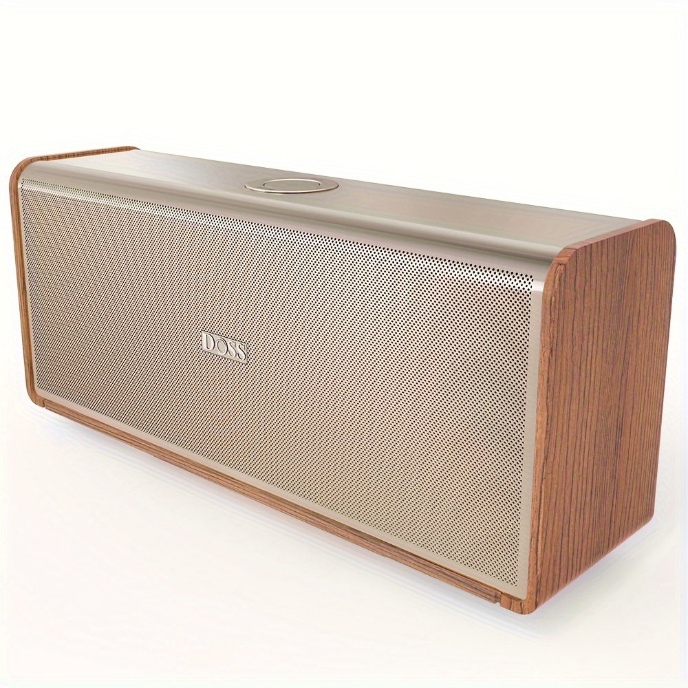 Image of Doss 80w For Home Speaker Wireless 5.3, With And Subwoofer, 2. Channel Audio, 2 Dsp , 18 Hours Playtime, Wireless Speaker For Home, Office, Bedroom