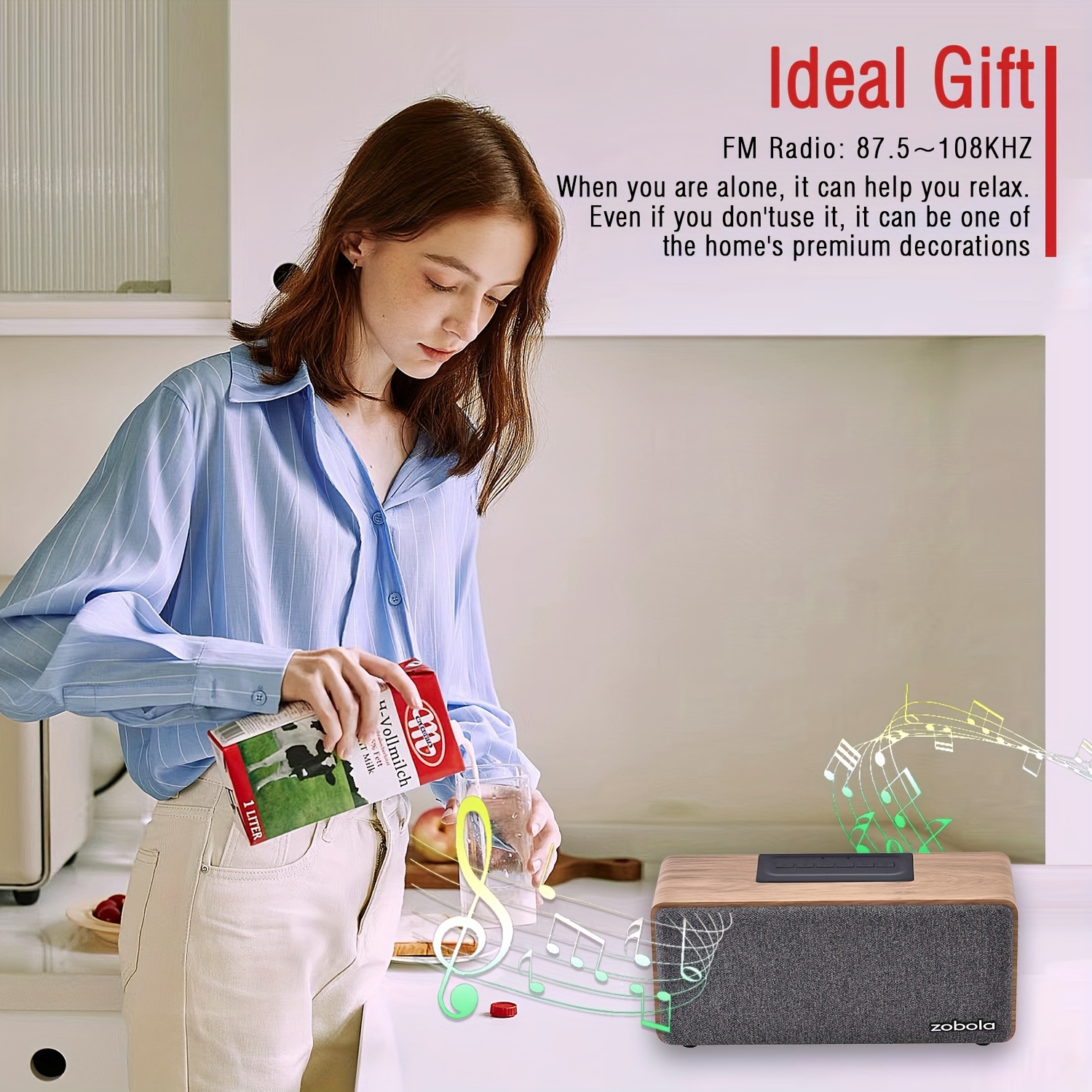 Multi-* Wireless Speaker, USB Player, TF Card, FM Radio, Home And Out Door  Speakers, MP3 Player, Wireless Pairing,, Rechargeable Batte