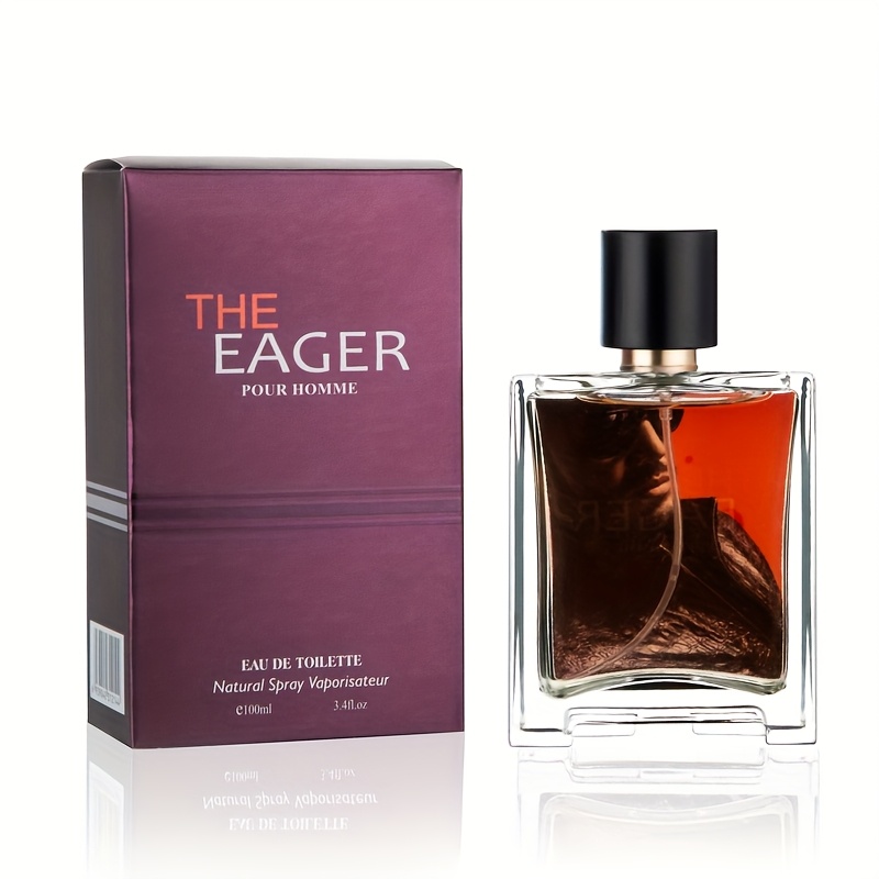Men's Cologne Perfume - Long-Lasting, Fresh, 3.4fl Oz | 4 Fragrances: Floral, Fruity, Citrus, Spicy | Ideal for Romantic Dates, Daily Life, Valentine's Day