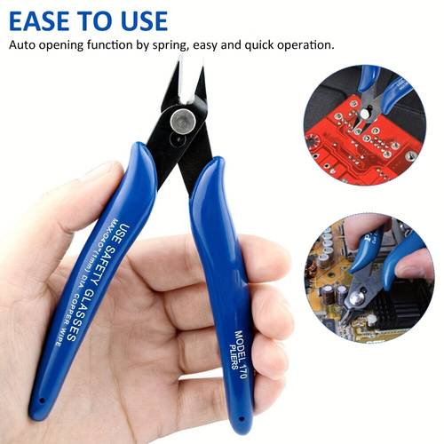 1pc universal pliers multi functional tools electrical wire cable cutters cutting side flush hand tools