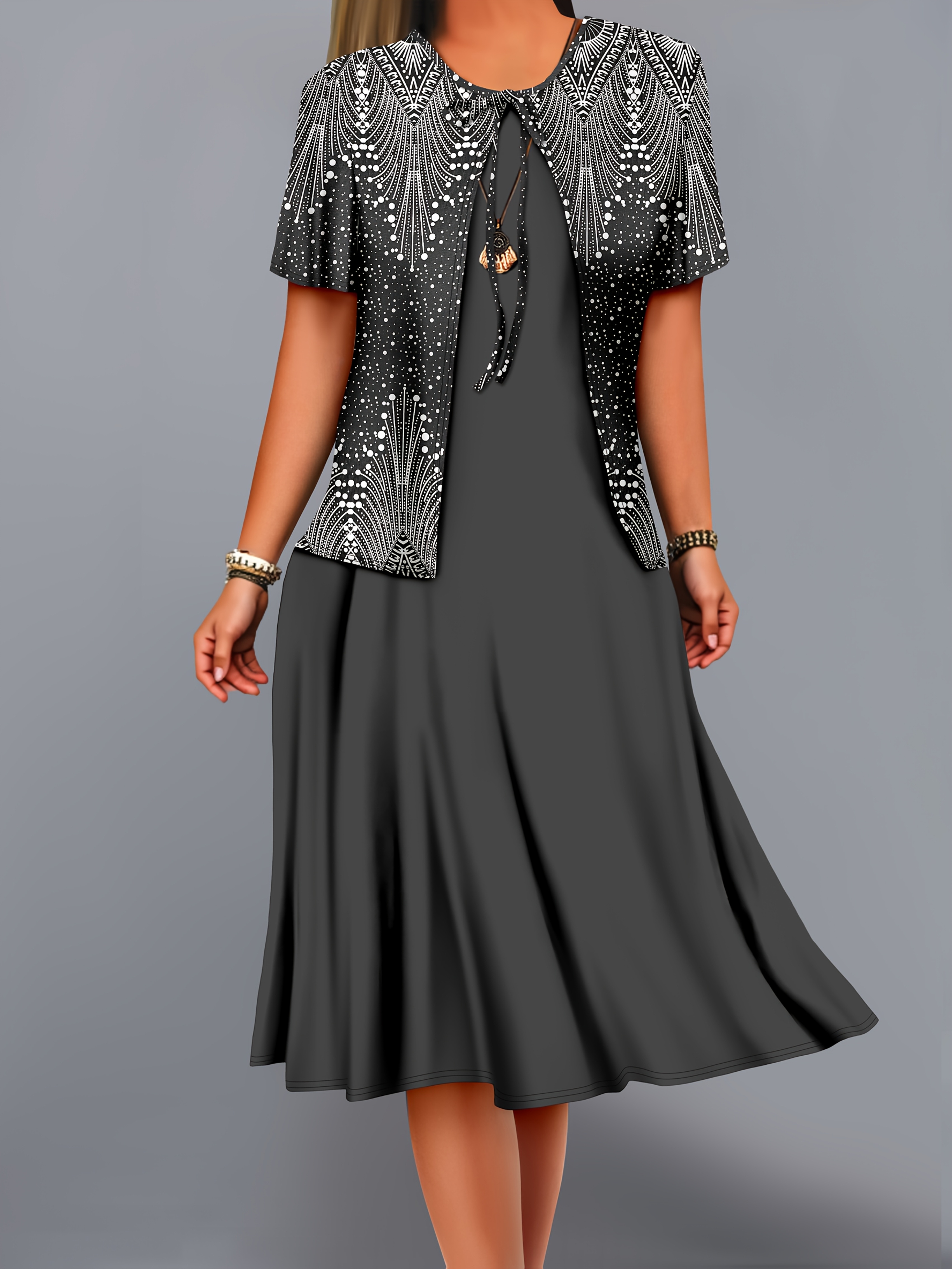 Ensemble robe et blouse