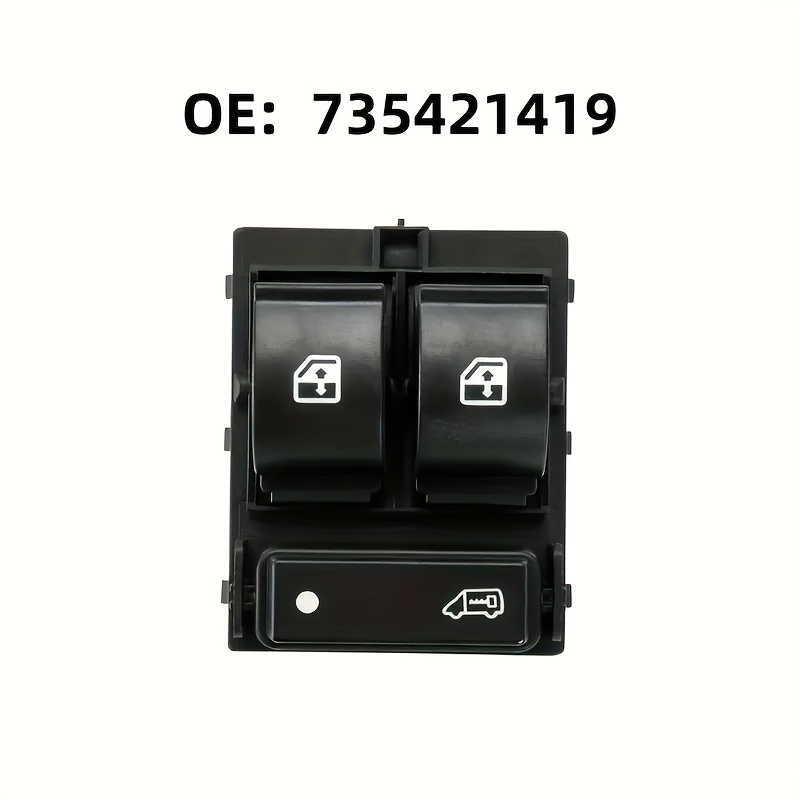 Switch Button For Relay, For Fiat , Ducato, For , No Battery, Auto Accessory, Window Switch Replacement, Oem# 735421419 6490x9 735487419