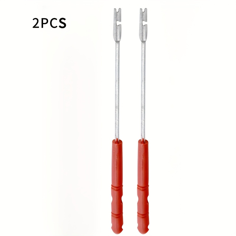 TEMU 2pcs Stainless Steel Quick& Hook Remover Extractor And Separator Tool With Ergonomic & Sharp Tip- Fast Pain-free Hook Extraction For Safe