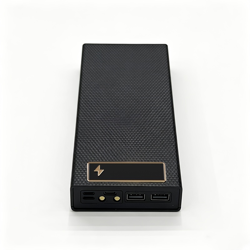 TEMU Can Hold 8pcs 18650 Lithium Batteries , Rechargeable Battery Charger, Non-welding Shell Dual Output Outlet, Battery Assembly Kit, Detachable Box