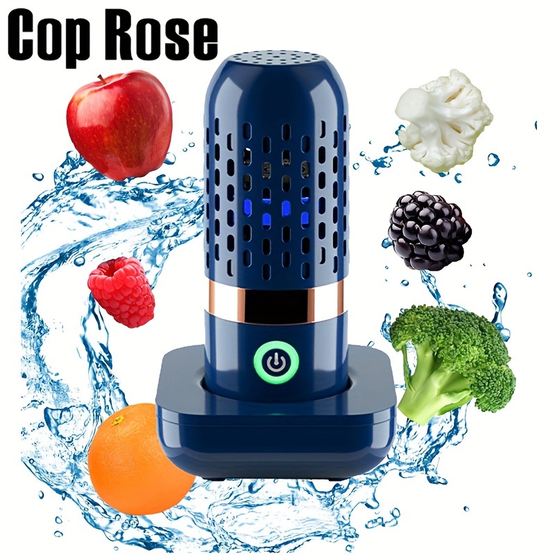 portable fruit and vegetable cleaner machine with usb rechargeable oh ion purification technology upgraded 3600mah large battery capacity 250 mins working time details 2