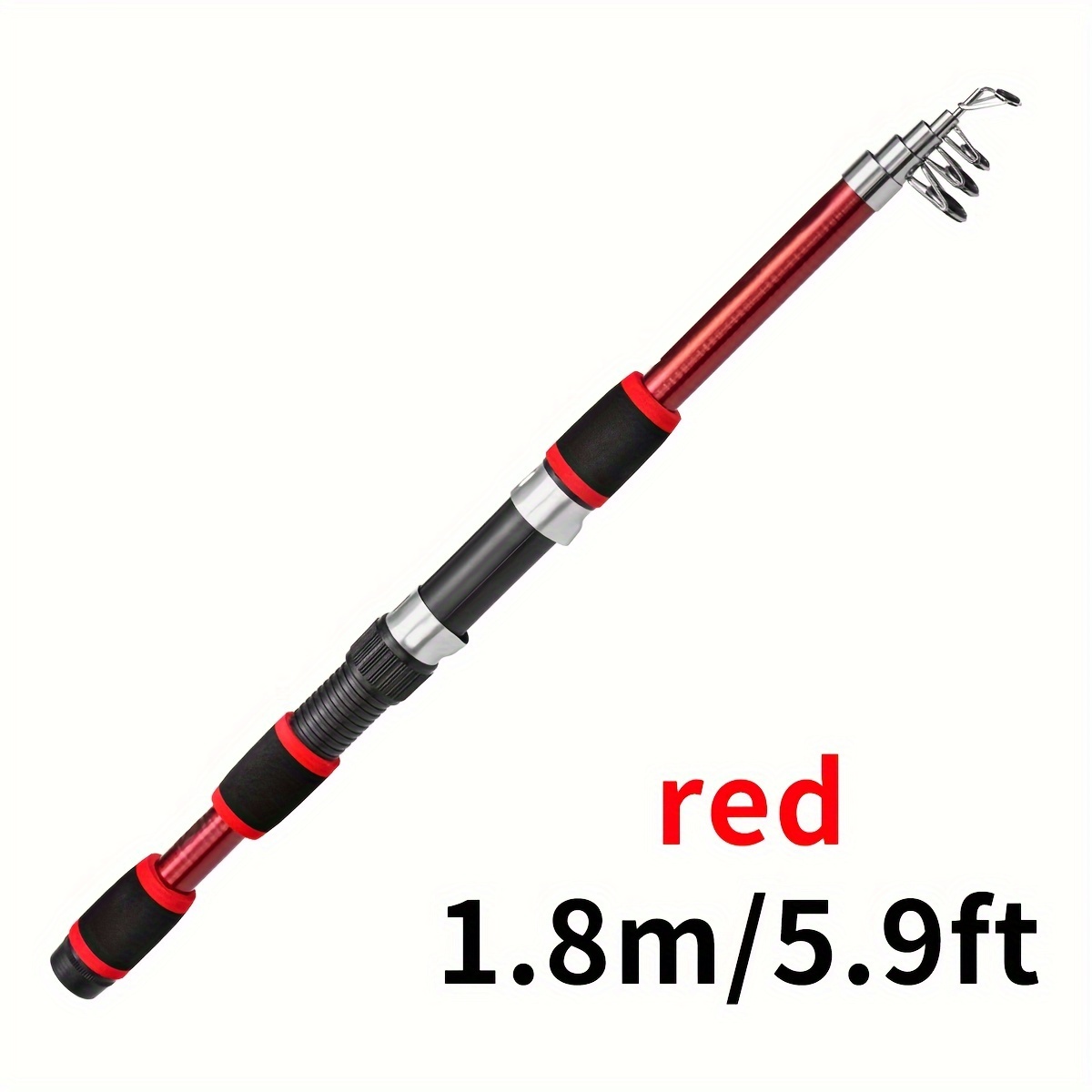 Retractable Fishing Rod Anti lost Hand Rope Enjoy Outdoor - Temu