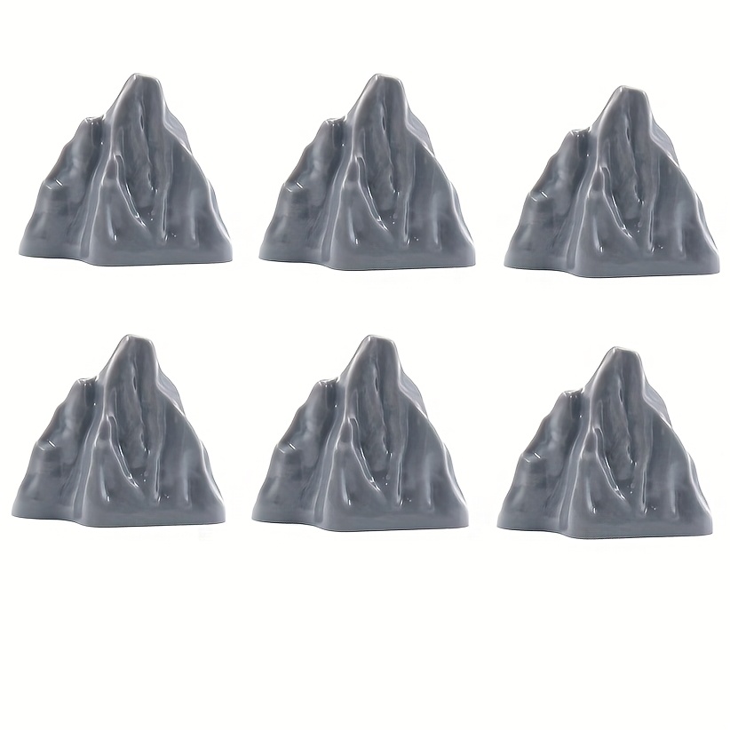 3pcs/6pcs Building Block Forest Landscape Additions