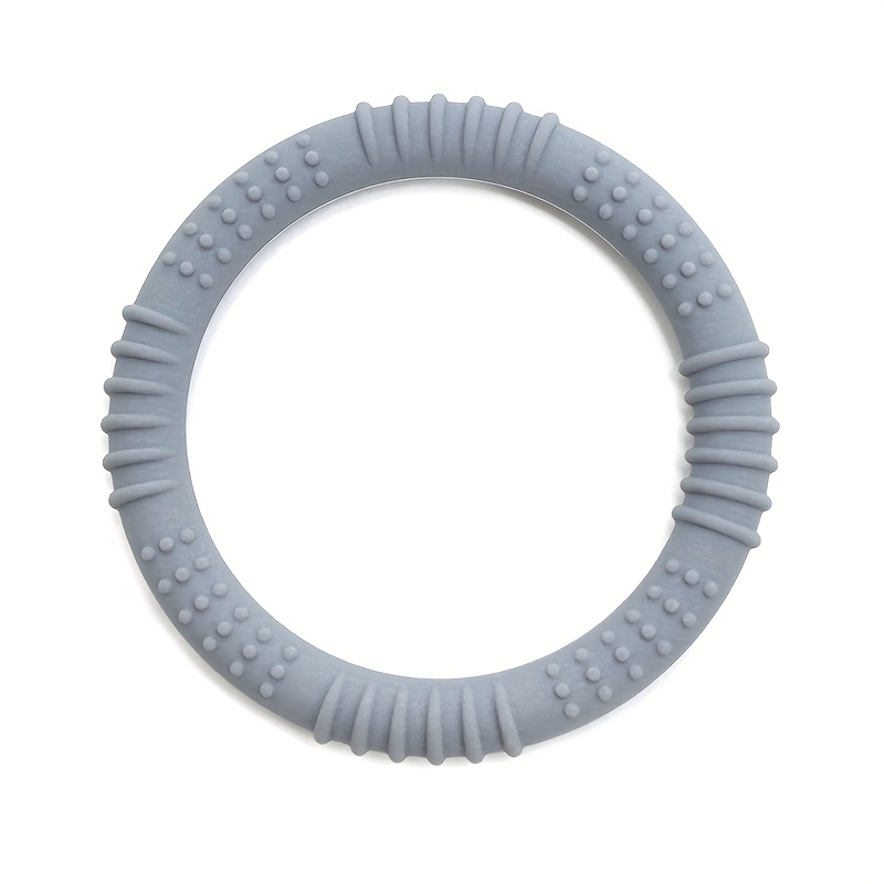 Colorful Silicone Teething Ring for Babies