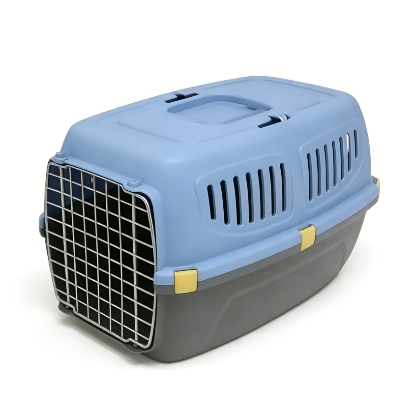 Portable Pet Travel Box For Cats And Small Dogs, Aviation-friendly Kennel With Vents, Suitable For Travel/outdoor/home Use