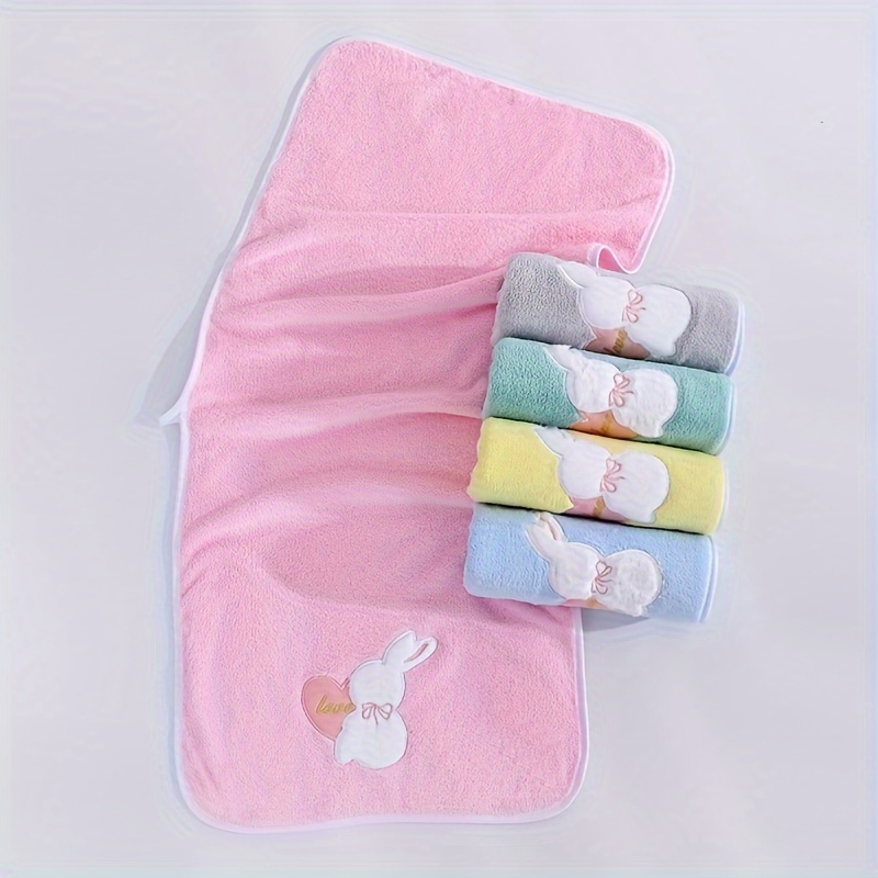 1PC Face Towel Absorbent Pure Hand Face Cleaning Hair Shower