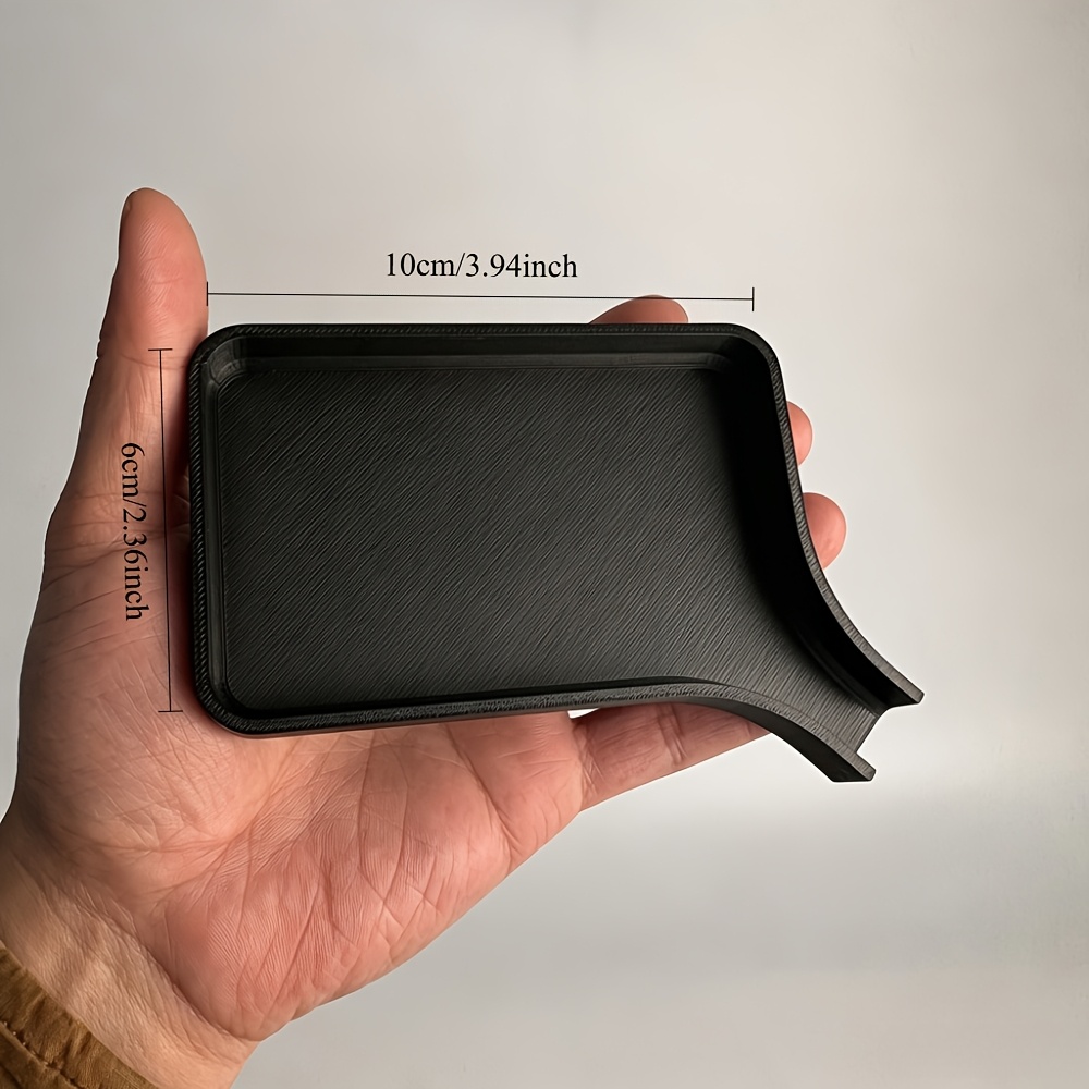 TEMU Portable Mini Funnel Parts Tray, Desktop Jewelry Organizer, Funnel Design For Convenient Storage, Desktop Storage Plate, Designed For Small