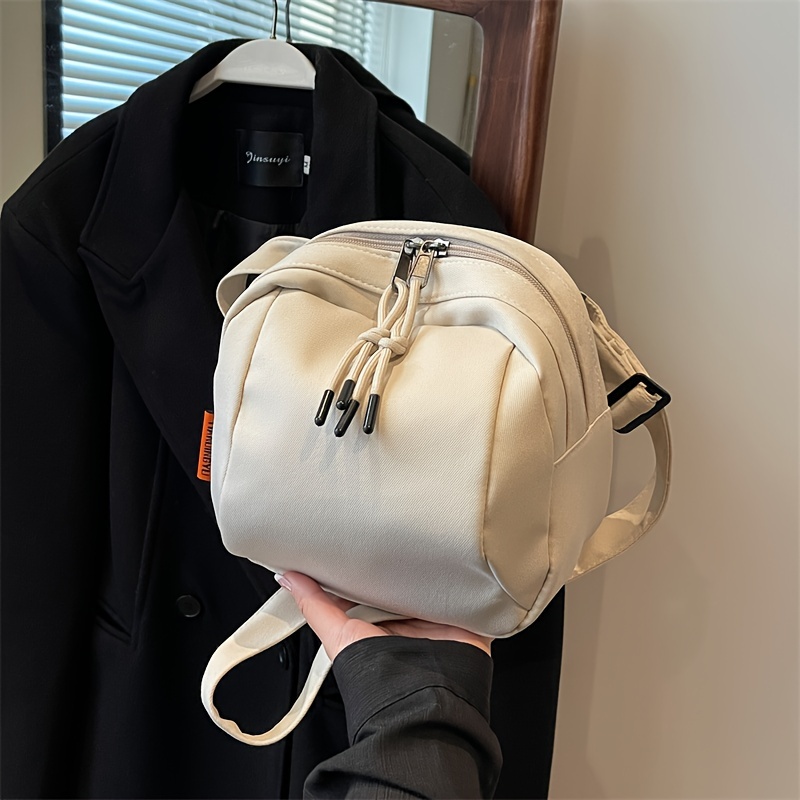 Image of Fashion Women's Crossbody Bag, Fabric Women', Street Minimalist Fabric Bag, Work Commuter Bag