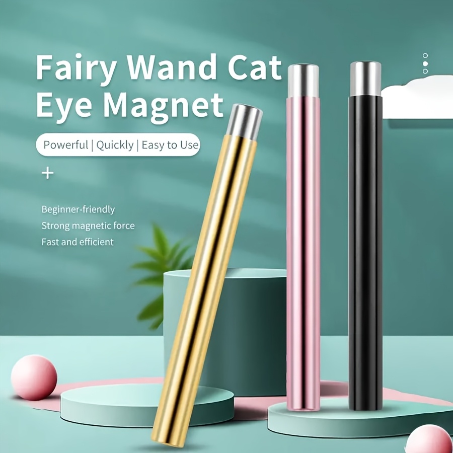 Cylindrical Handle Cat Eye Nail Art Tool