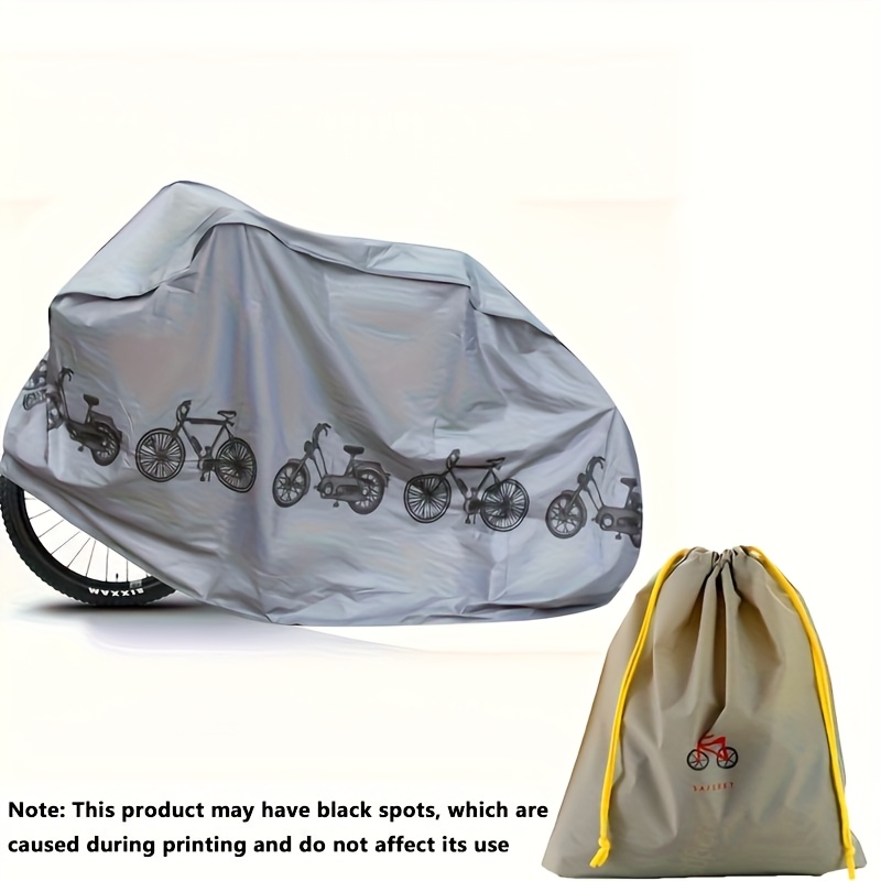 E-shop 2er-Set (Fahrradabdeckung und Aufbewahrungstasche): Die Fahrradabdeckung ist verdickt und verschleißfest, verhindert Kratzer, Regen oder Staub