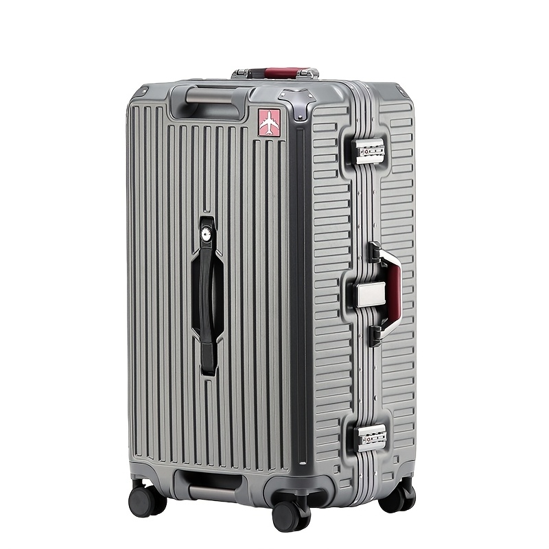 Lightweight High-Capacity Suitcase with Thickened ABS+PC Material