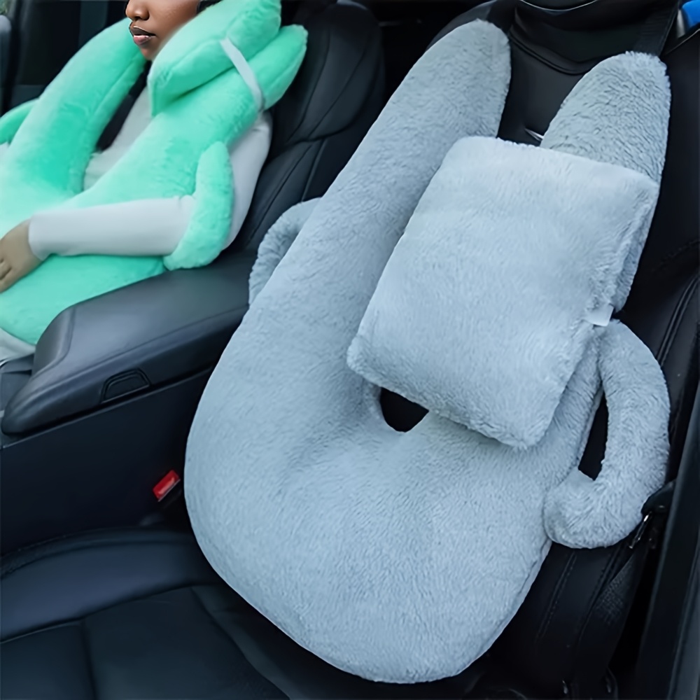 Appui-tête,Coussin De Taille De Siège De Voiture En Mousse à Mémoire De