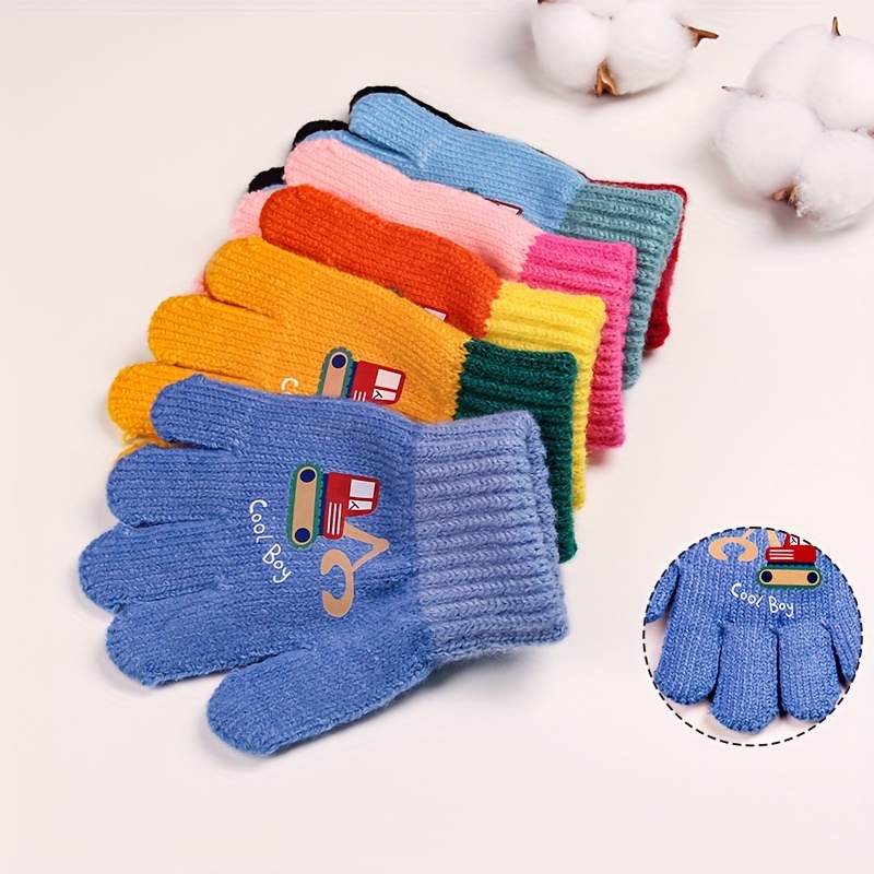 

& ' Knit Gloves - , - For Boys & , For Fall/ -