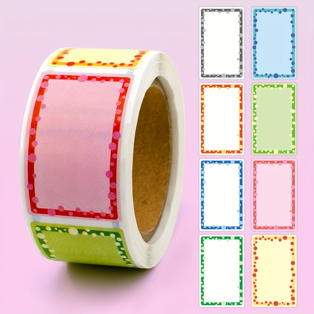 1 Roll (200 Labels) Universal Handwritten Marker Stickers
