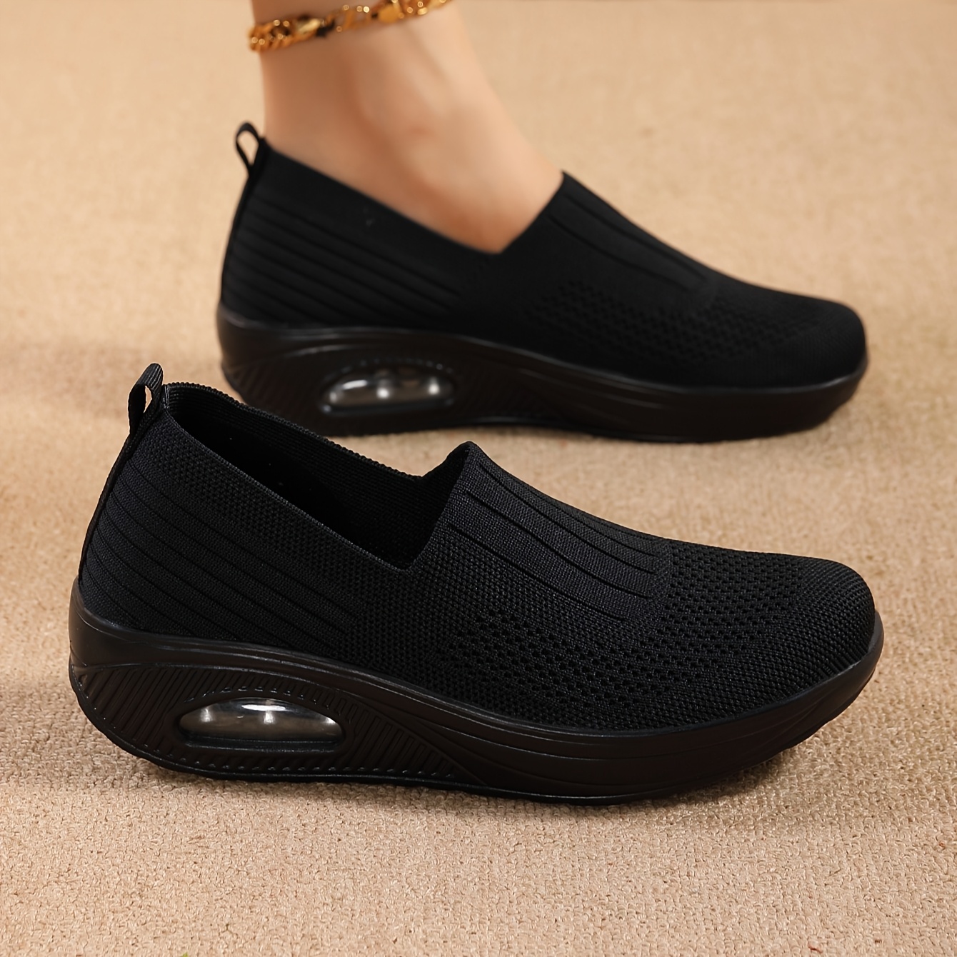 tênis slip on feminino de baixo tecnologia arch air Temu Portugal
