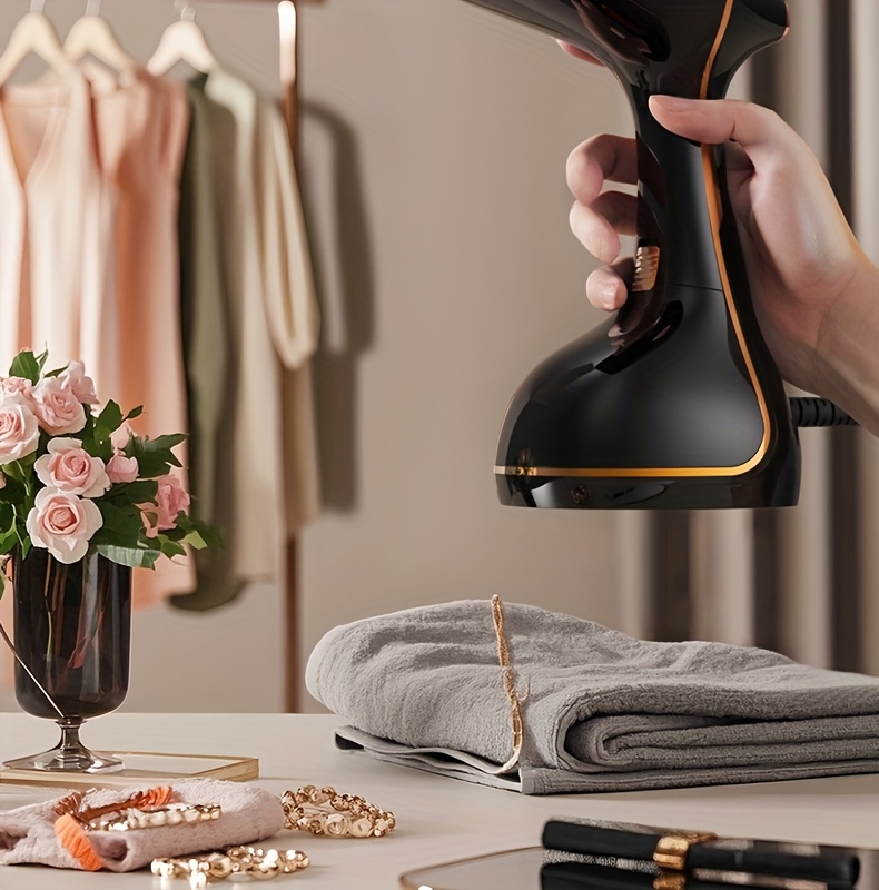 US Plug-in 3-Speed Garment Steamer with Large Water Tank, Gentle Heat & Multiple Ironing Modes - Lightweight Ergonomic Design for Quick Wrinkle Removal, Home & Professional Use, Clothes Ironing, Sleek Iron, Durable Construction 8 US Plug-in 3-Speed Garment Steamer with Large Water Tank, Gentle Heat & Multiple Ironing Modes - Lightweight Ergonomic Design for Quick Wrinkle Removal, Home & Professional Use, Clothes Ironing, Sleek Iron, Durable Construction