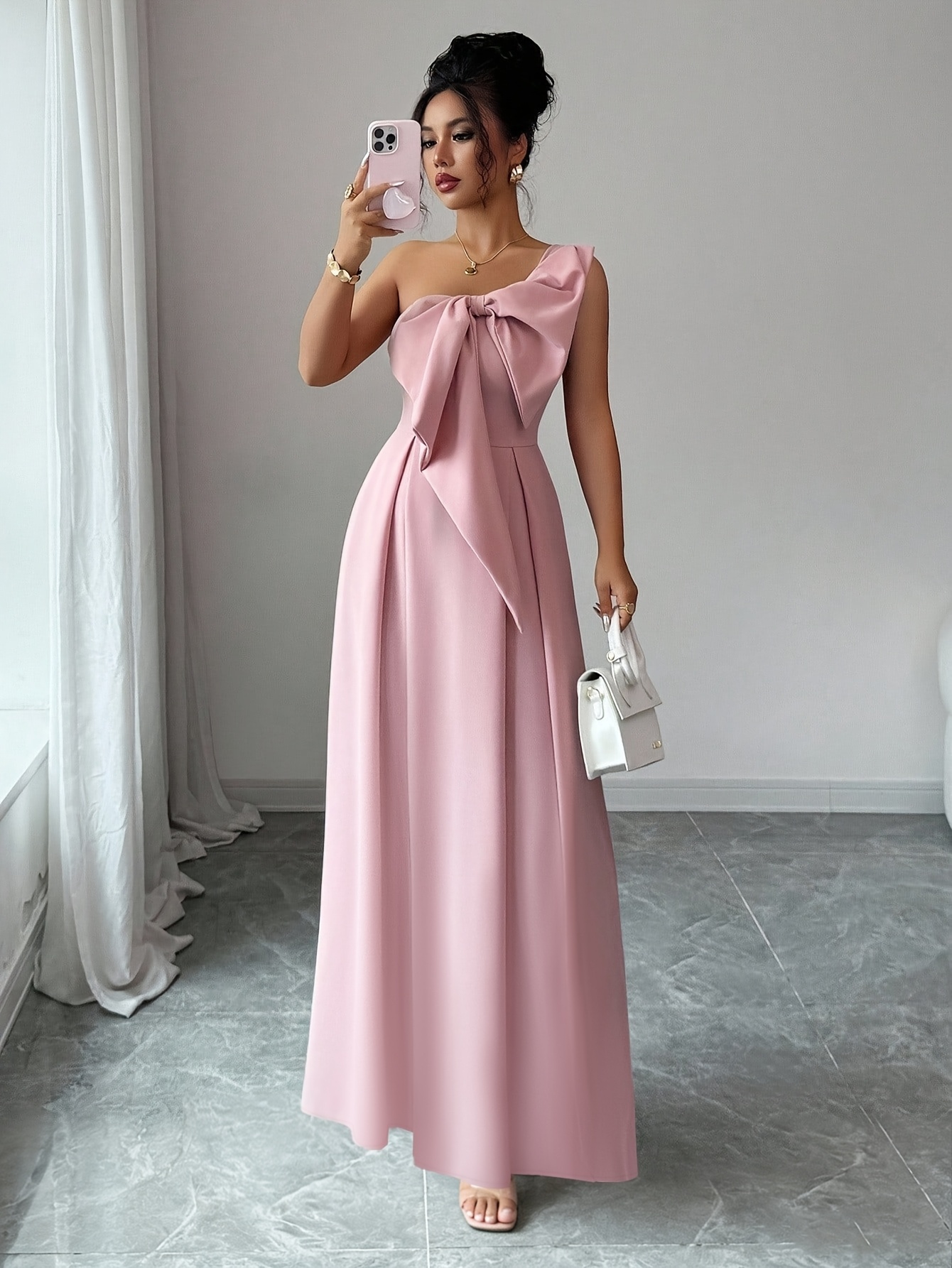 big bow dress sold on Temu United States