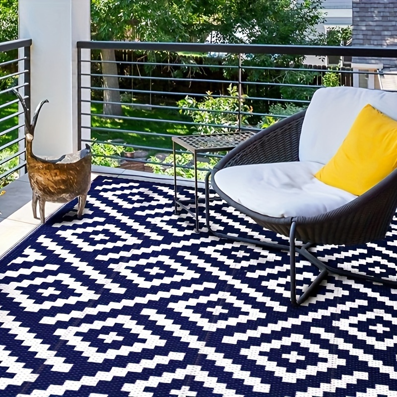 

Machine Woven Polypropylene Indoor And Outdoor Rug, Waterproof Mat For Outdoor