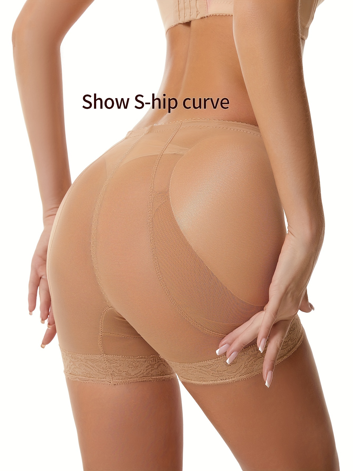 Wear Silicone Butt Artificial Booty Shaper Padded Panties - Temu