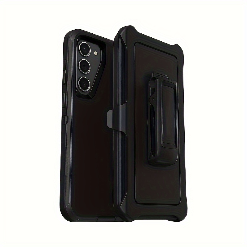 

Defender Case - Black: With And Belt Clip Models: S8, S8+, S9, S9+, S10, S10+, S10e, S20 Series, S21 Series, S22 Series, S23 Series, S24 Series