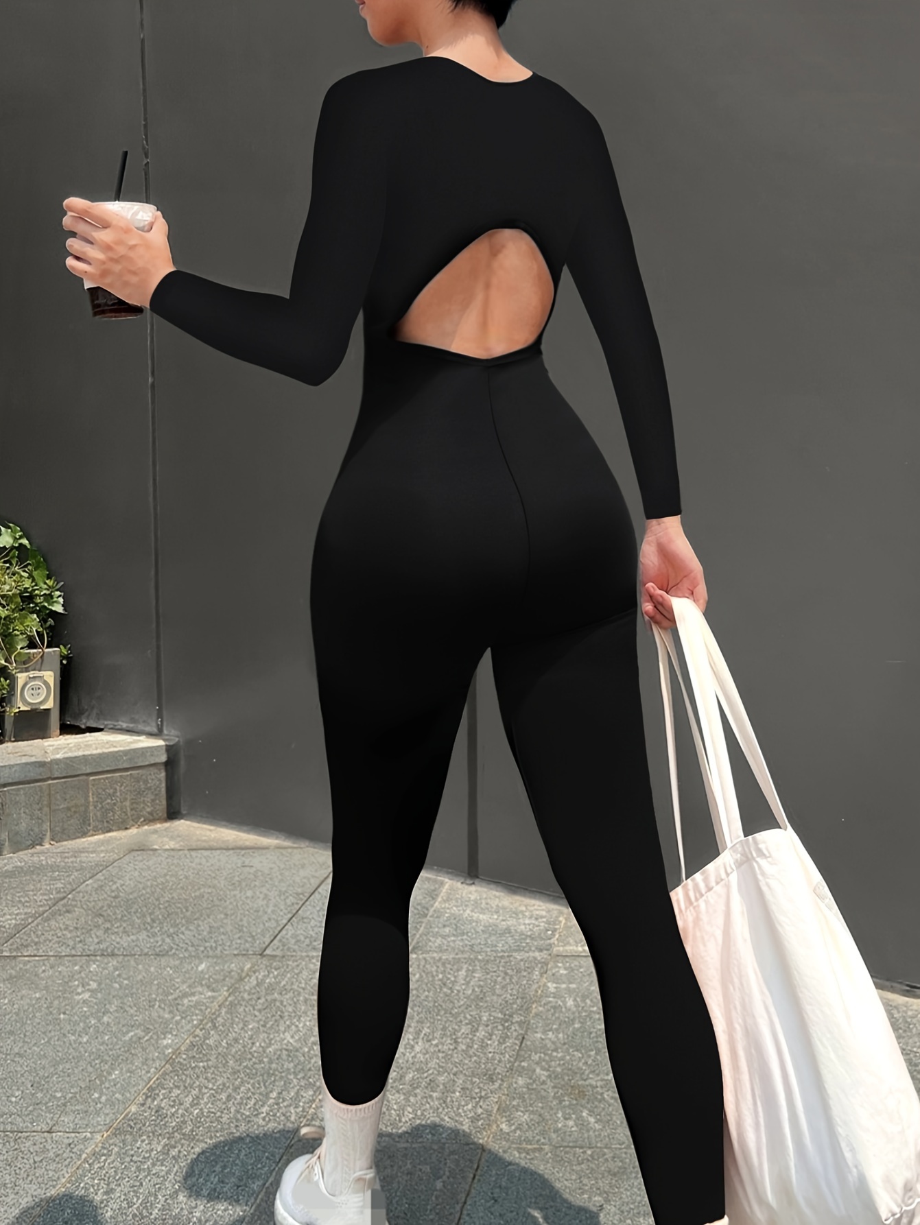 2066 women's sporty casual jumpsuit sleeveless round neck Temu Oman