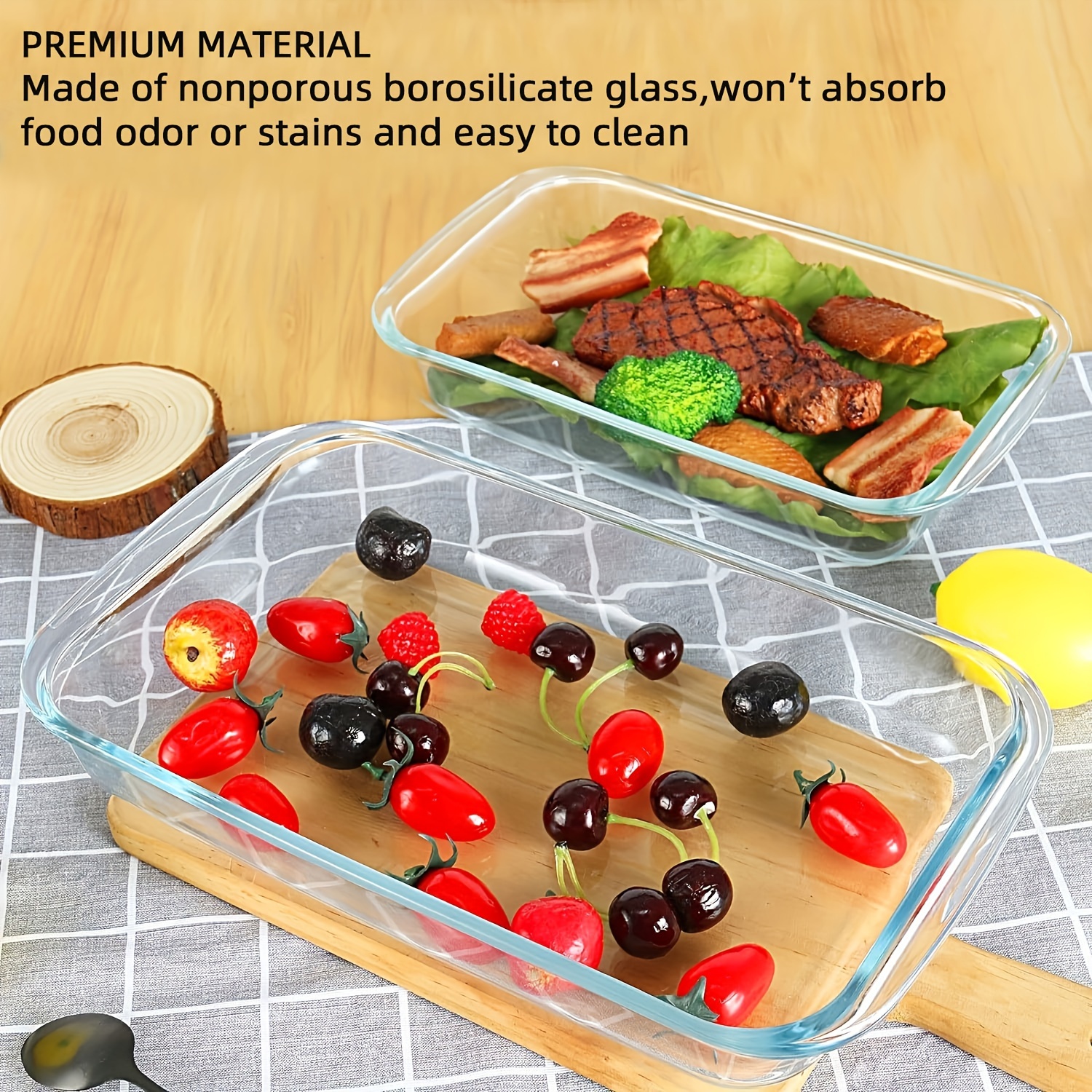 Bakeware Sets Rectangular Glass Baking Dish GLASS BAKING DISH With