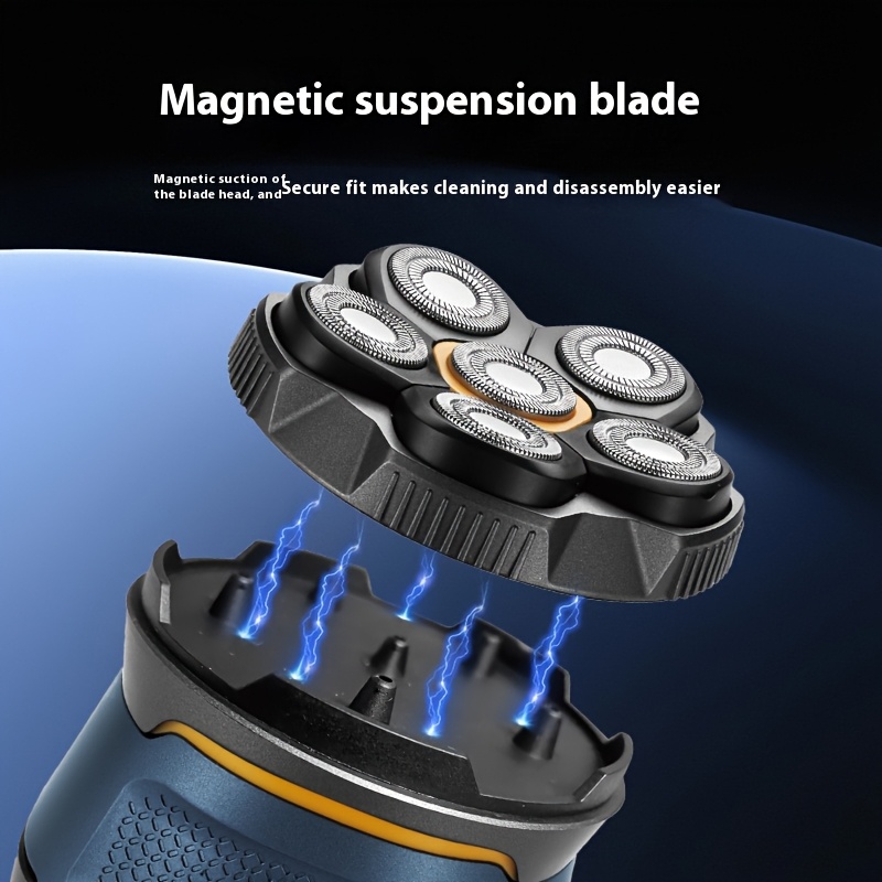 6-in-1 6D-scheerapparaat en tondeuse