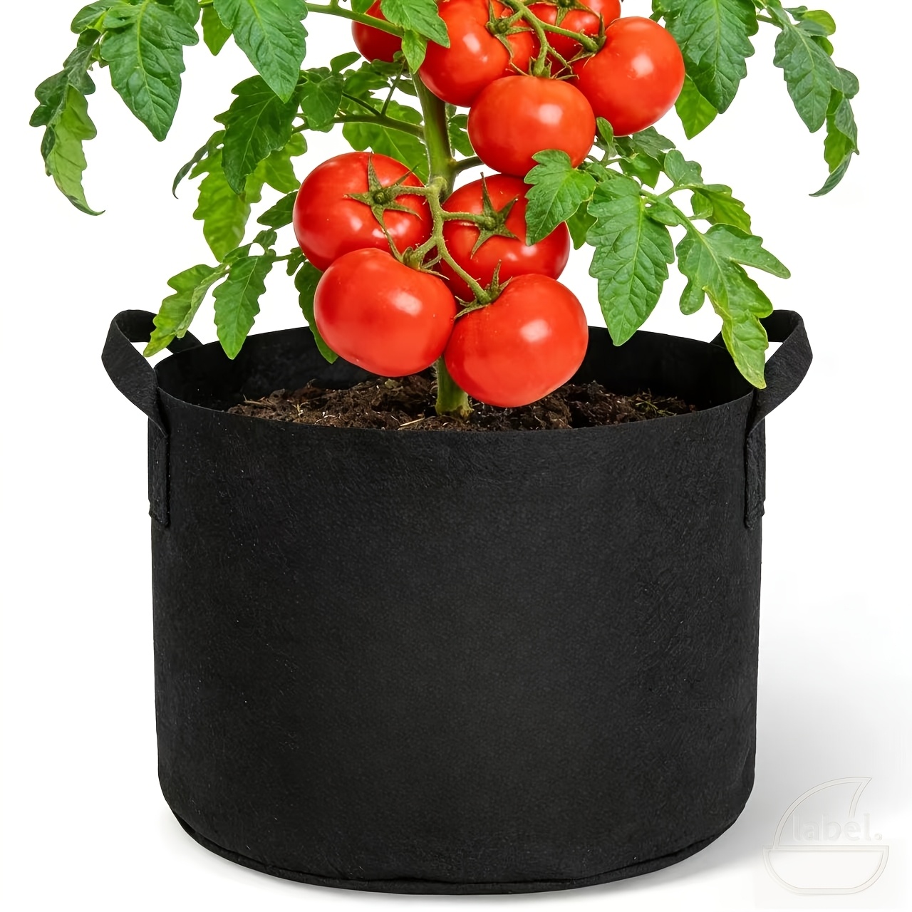 TEMU Extra Large Lightweight Breathable Gardening Grow Bag, 7 Gallon - Durable Fabric Raised Bed, Suitable For Vegetables And Flowers, For Indoor/outdoor Gardening