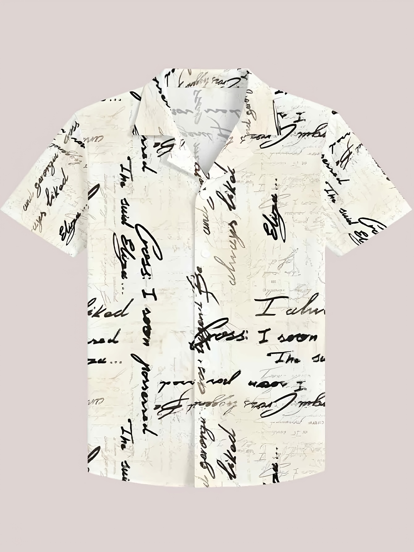 Camiseta de verano de manga corta para niños, con un elegante diseño de estampado de letras, transpirable y cómoda, perfecta para los atuendos diarios de los niños, fresca y refrescante, que muestra encanto individual