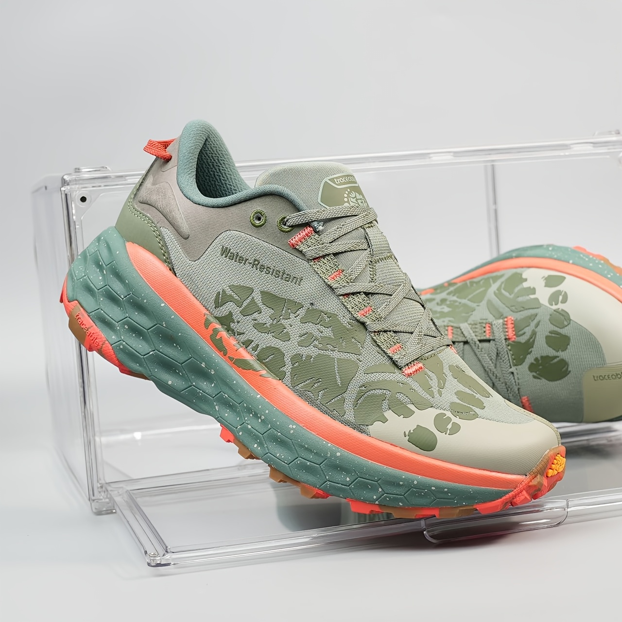 [Sneakers] Men'S Outdoor Shoes Men'S Shoes Lightweight Comfortable Shock Absorption Trail Running Shoes Anti Slip Casual Shoes Fashion Versatile Sports Running Shoes